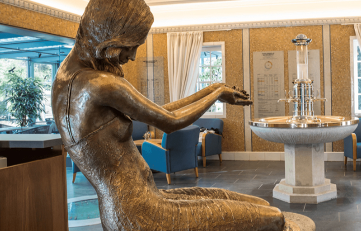 Wettinquelle Frauen-Statue